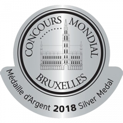 2018 Silber - Concours Mondial de Bruxelles
