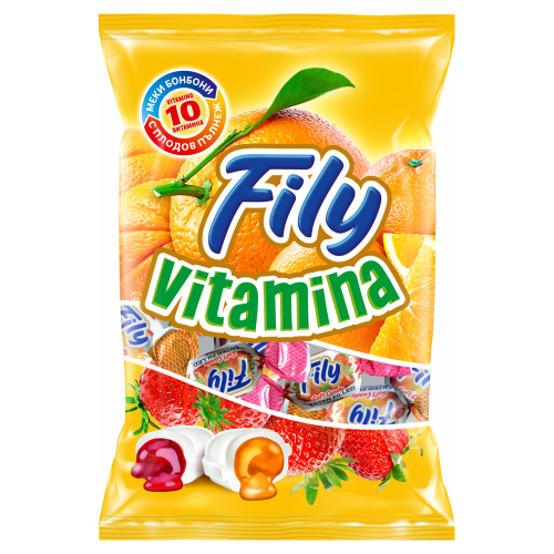 Alpi Fily Vitamina Toffee Bonbons aus Bulgarien.