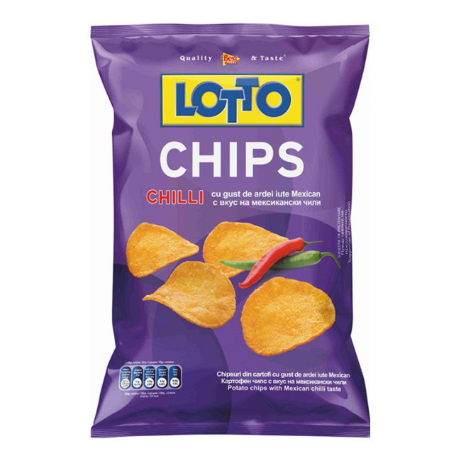 Best Foods Lotto Chips Chili aus Bulgarien.