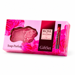 Biofresh Rose of Bulgaria Rosenseife + Parfum Geschenkset aus Bulgarien.