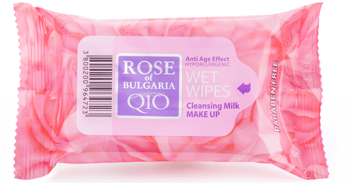 Biofresh Rose of Bulgaria Reinigungstücher Q10 Make Up Entferner
