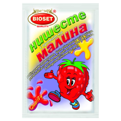 Bioset Puddingpulver Himbeergeschmack aus Bulgarien.