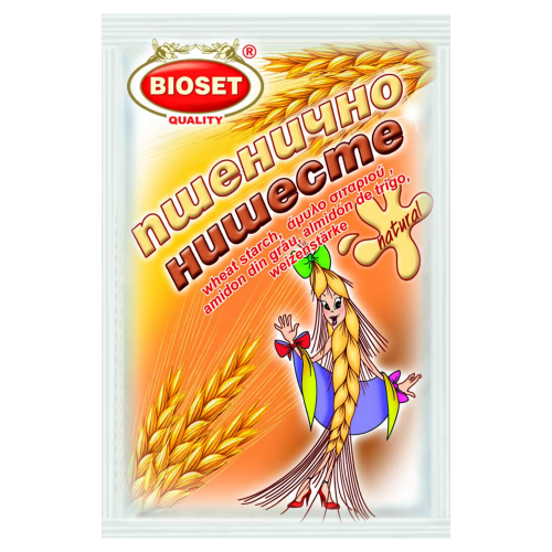 Bioset Weizenst&auml;rke Speisest&auml;rke aus Bulgarien.