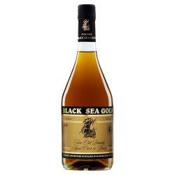Black Sea Gold Pomorie 17 XO Brandy Weinbrand in einer Box aus Bulgarien.