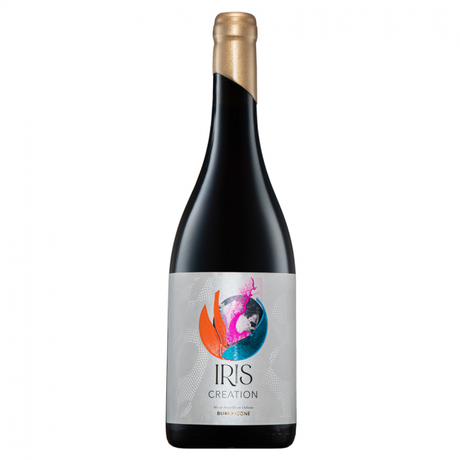 Burgozone Iris Creation Red Cuvee aus Cabernet Sauvignon, Egiodola, Marselan, Syrah vom Weingut Burgozone.