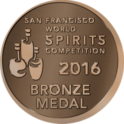 2016 Bronze San Francisco World Spirits Competition