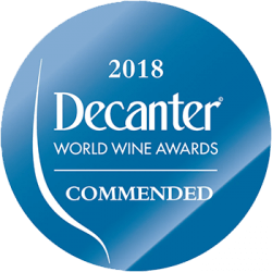 2018 commended - Decanter World Wine Awards