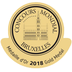 2018 Gold - Concours Mondial de Bruxelles