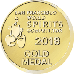 2018 Gold San Francisco World Spirits Competition