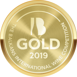 Balkans International Wine Competition and Festival Gold 2019.