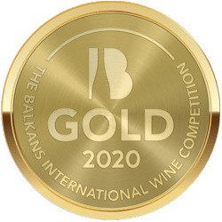 2020 Gold - Balkans International Wine Competition
