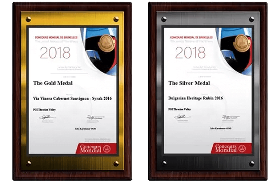 Auszeichnungen des Weinguts Via Vinera