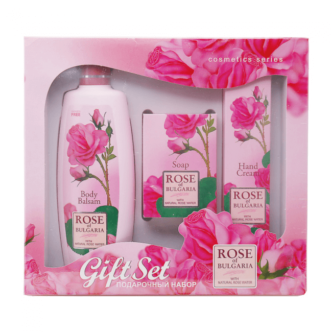 Biofresh Rose of Bulgaria Bodylotion, Seife, Handcreme Geschenkset