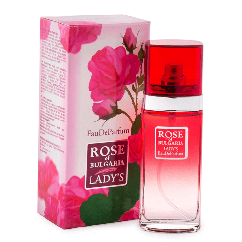 Das ist das Eau De Parfum Ladys 50ml von Rose of Bulgaria biofresh.