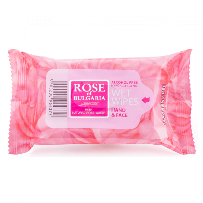 Biofresh Rose of Bulgaria Feuchttücher Hand & Gesicht