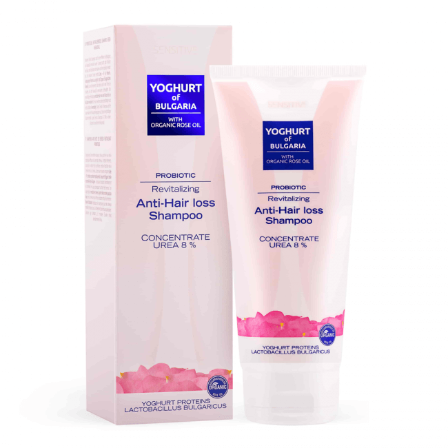 Biofresh Yoghurt of Bulgaria Organic Rose Oil Anti Haarausfall Shampoo