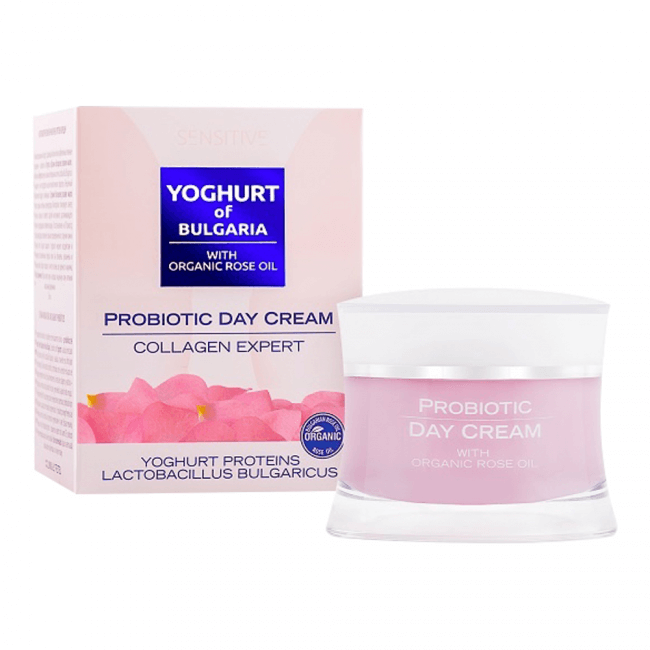 Biofresh Yogurt of Bulgaria Organic Rose Oil Collagen Expert Day Cream | 50 ml Image 1 Biofresh Yoghurt of Bulgaria Organic Rose Oil Tagescreme Collagen Expert