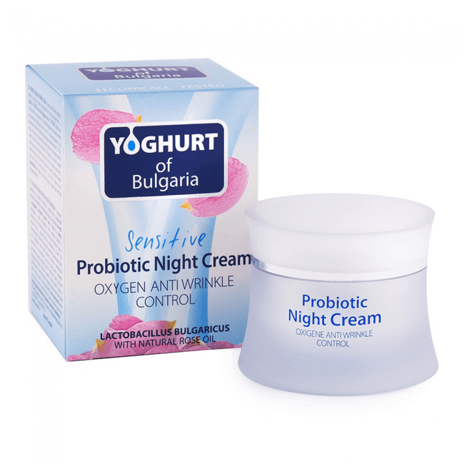 Biofresh Yogurt of Bulgaria Probiotic Anti Wrinkle Night Cream | 50 ml Image 1 Biofresh Yoghurt of Bulgaria Probiotische Anti Falten Nachtcreme