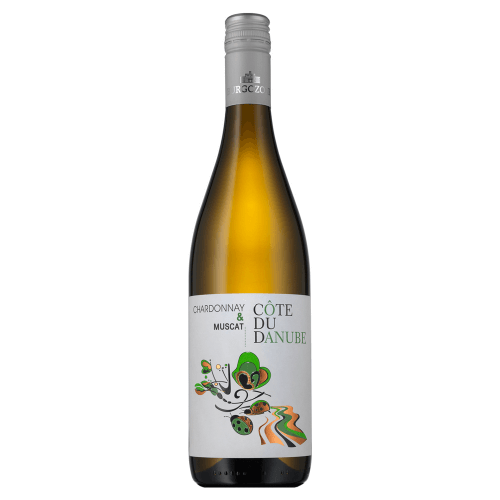 Burgozone Cote du Danube Chardonnay & Muscat | 0,75 l Burgozone Cote du Danube Chardonnay & Muscat Weisswein aus Bulgarien.
