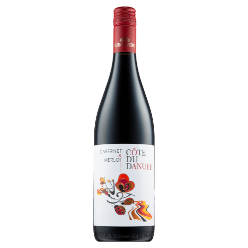 Cote du danube merlot cabernet sauvignon vom Château Burgozone an der Donau.