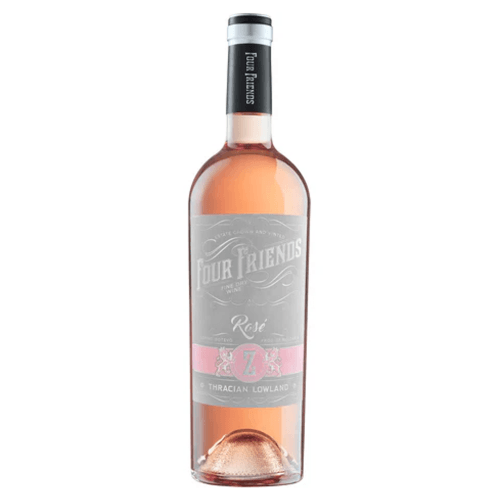 Four Friends Cabernet Franc & Cabernet Sauvignon Rosewein aus Bulgarien.