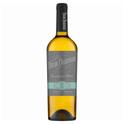 Four Friends Sauvignon Blanc Weisswein aus Bulgarien.