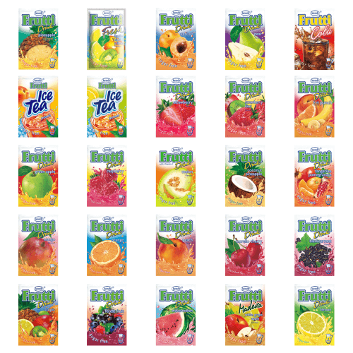 Frutti Drink Instant Getränkepulver Kennenlernpaket