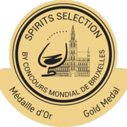 Gold - Concours Mondial de Bruxelles Spirits Selection