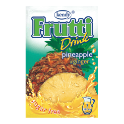 Kendy Frutti Drink Instant Getränkepulver Ananas Ingwer