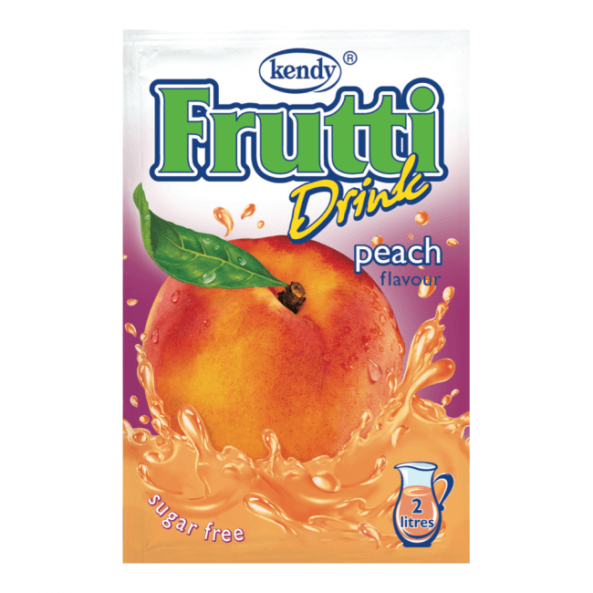 Kendy Frutti Drink Instant Getränkepulver Pfirsich