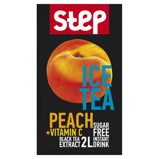 Step Instant Getränkepulver Eistee Pfirsich +Vitamin C 24er | 216 g Bild 1