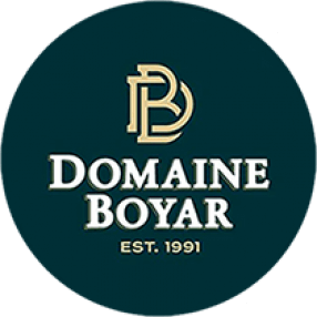 logo, domaine boyar, weingut, 1991