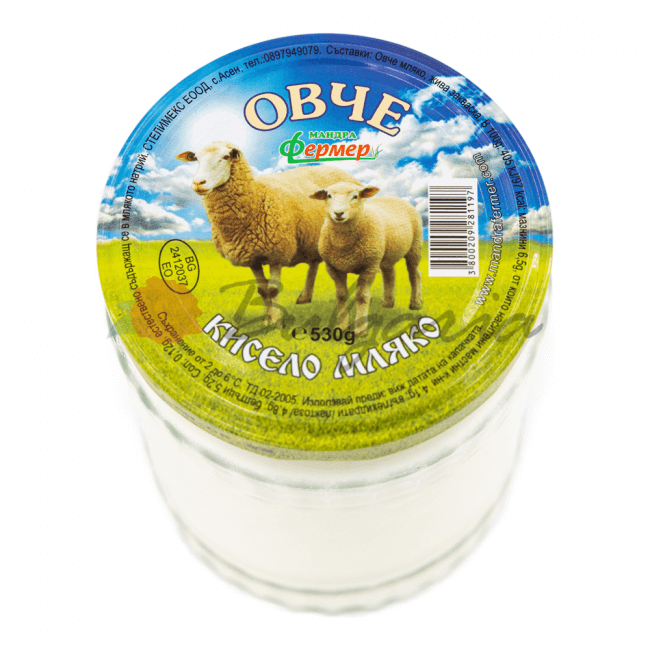Mandra Fermer original Bulgarischer Joghurt aus Schafsmilch aus Bulgarien.