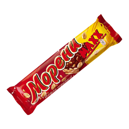 Mondelez Moreni Maxx Schokowaffel Erdnuss aus Bulgarien.