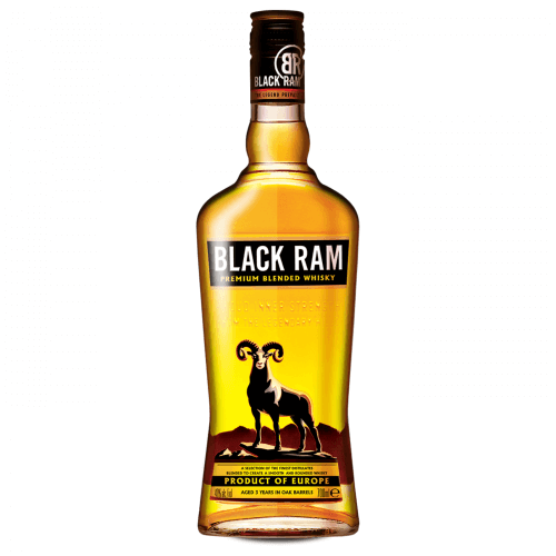 black ram whisky von vinprom peshtera, vp-brands.