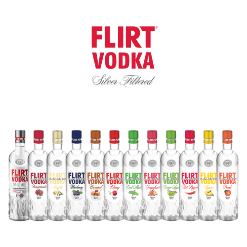VP Brands Flirt Vodka Flavors Set