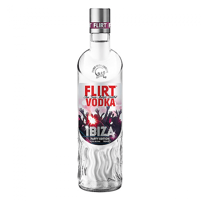 VP Brands Flirt Vodka Ibiza Party Edition