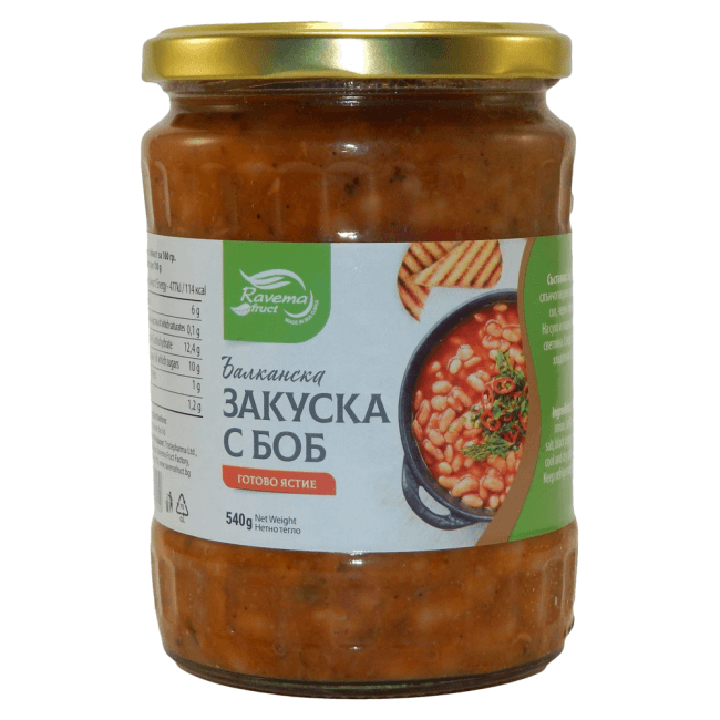 Ravema traditionelle bulgarische Bohnen | 540 g Bild 1 Ravema traditionelle bulgarische Bohnen 540g aus Bulgarien.