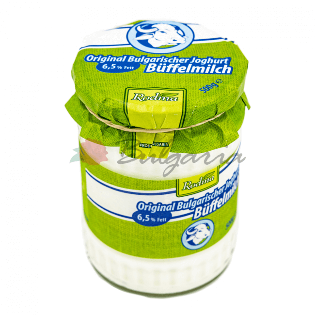 Original Bulgarischer Büffelmilch Joghurt von Rodina aus Bulgarien.