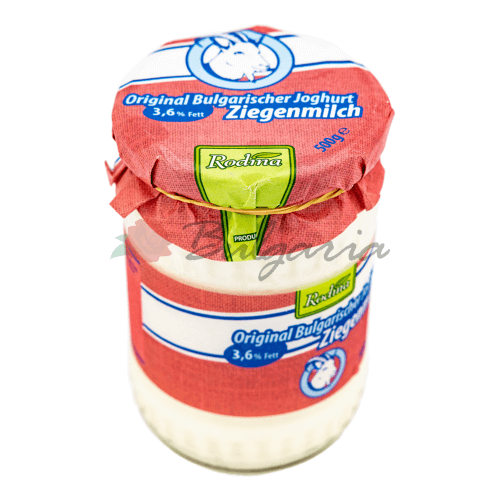 Original Bulgarischer Ziegenmilch Joghurt von Rodina aus Bulgarien.