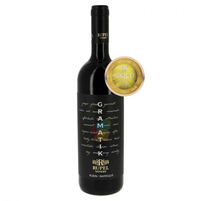 Rupel Gramatik Rubin Barrique | 0,75 l Bild 1 Rupel Gramatik Rubin Barrique aus Bulgarien.