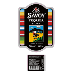 Savoy Silver Tequila Product of Mexico