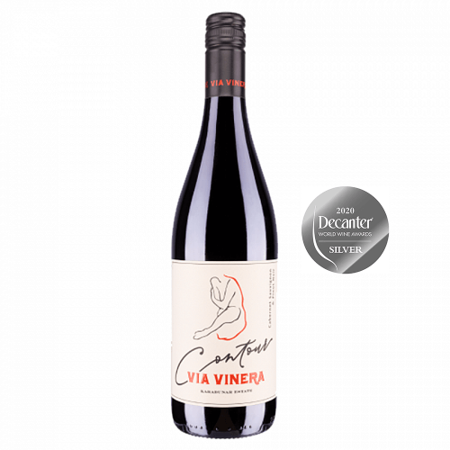 Via Vinera Contour Cabernet Sauvignon & Pinot Noir Cuvee Rotwein aus Bulgarien.