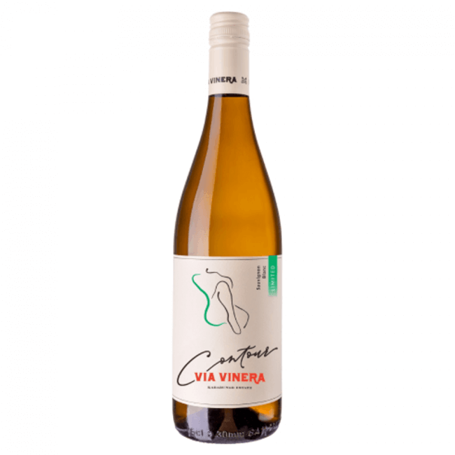 Via Vinera Contour Sauvignon Blanc Limited Edition | 0,75 l Bild 1 Via Vinera Contour Sauvignon Blanc Limited Edition Weisswein aus Bulgarien.