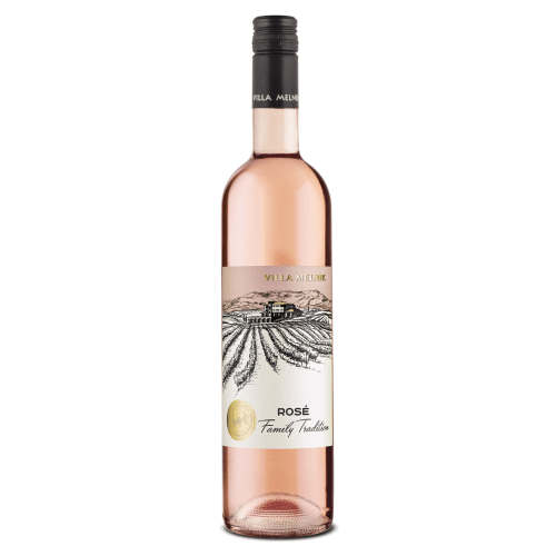 Villa Melnik Family Tradition Rose aus Shiroka Melnik & Cabernet Sauvignon aus Bulgarien.