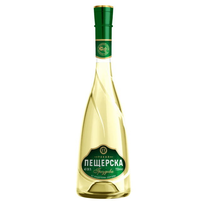 VP Brands Peshterska Grape Rakija Grozdova aus Bulgarien.