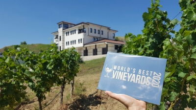 Worlds best Vineyards 2020 - Villa Melnik Weingut