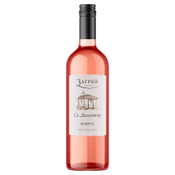 Zagreus St. Dimitar Mavrud Rose | 0,75 l Zagreus St. Dimitar Mavrud Rose Wein aus Bulgarien.