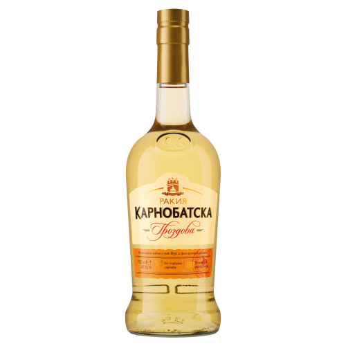 Karnobatska Grozdova Rakija von Vinprom Karnobat aus Bulgarien.