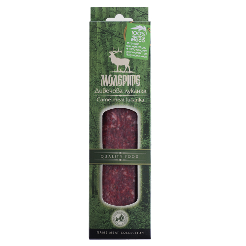 KFM Molerite Wild Lukanka mit Hirschfleisch aus Bulgarien.